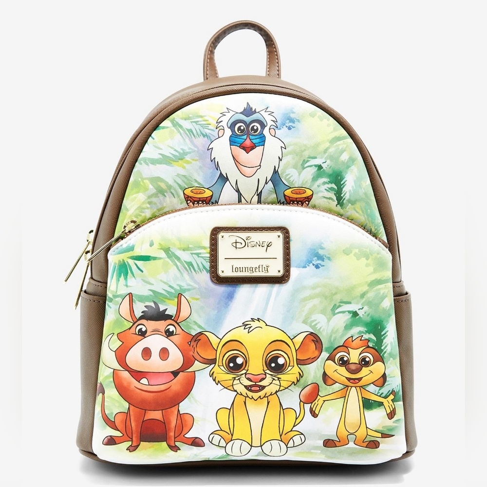Loungefly Disney The Lion King Chibi Simba & Friends Mini Backpack